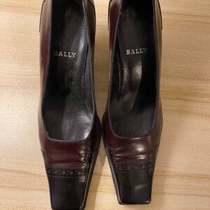 Bally leather heels - size 6